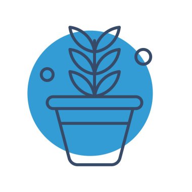 Vektör Çiçeği Simgesi illüstrasyonu