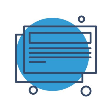 Vektör Haber Simgesi illüstrasyonu