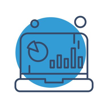 Vektör Analiz Simgesi illüstrasyonu