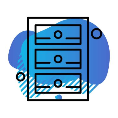 Vektör Kilit Simgesi illüstrasyonu