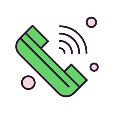 Vektör Çağrısı Simgesi illüstrasyonu