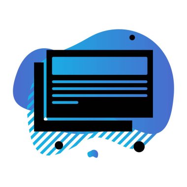 Vektör Haber Simgesi illüstrasyonu