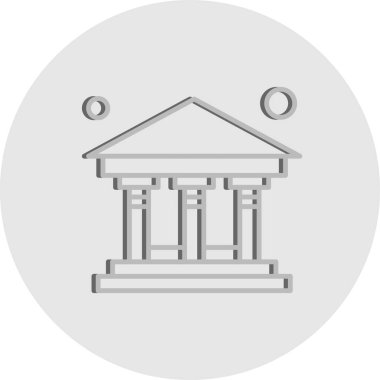 Vektör Bankası Simgesi illüstrasyonu