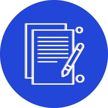  Vektör belgesi Simge illüstrasyonu