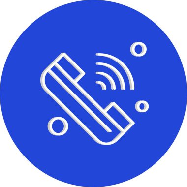 Vektör Çağrısı Simgesi illüstrasyonu