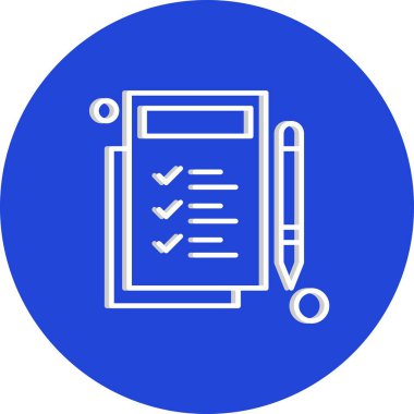 Vektör belgesi Simge illüstrasyonu