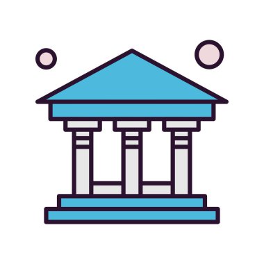 Vektör Bankası Simgesi illüstrasyonu