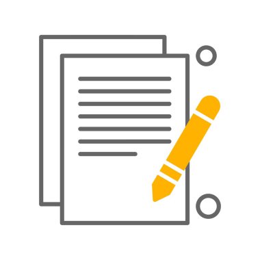  Vektör belgesi Simge illüstrasyonu