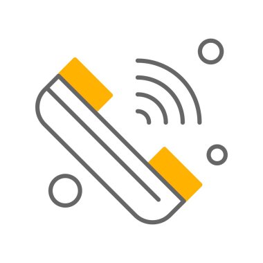 Vektör Çağrısı Simgesi illüstrasyonu