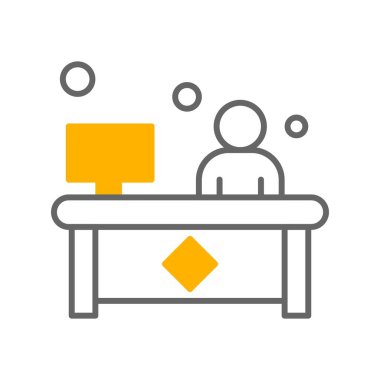 Vektör Avatar Simgesi illüstrasyonu