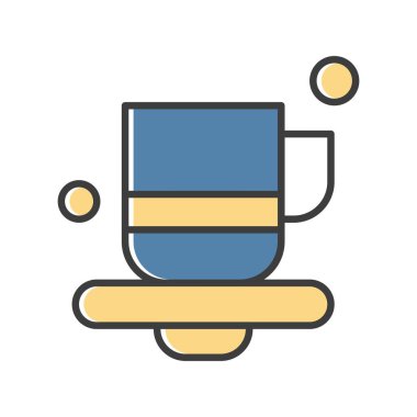  Vektör Kahve Simgesi illüstrasyonu