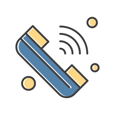 Vektör Çağrısı Simgesi illüstrasyonu