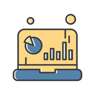 Vektör Analiz Simgesi illüstrasyonu