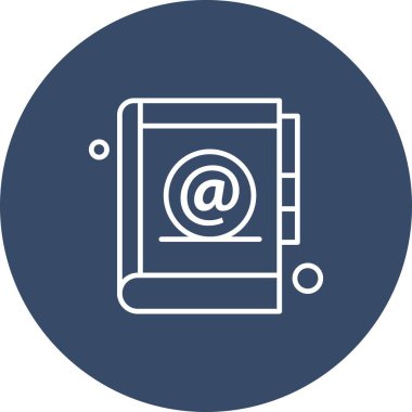  Vektör Defteri Simgesi illüstrasyonu