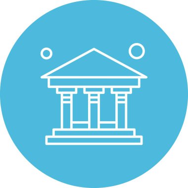 Vektör Bankası Simgesi illüstrasyonu