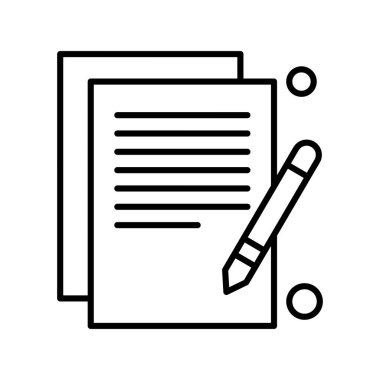  Vektör belgesi Simge illüstrasyonu