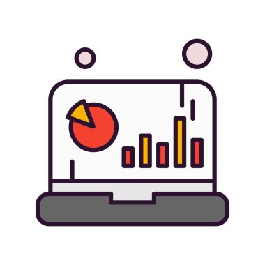 Vektör Analiz Simgesi illüstrasyonu