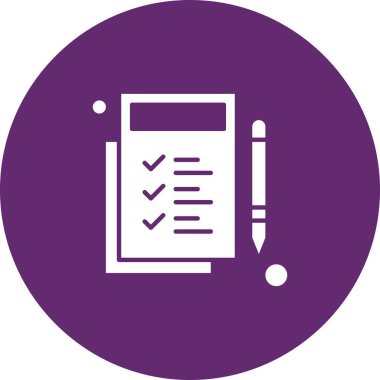 Vektör belgesi Simge illüstrasyonu