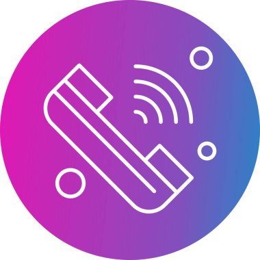 Vektör Çağrısı Simgesi illüstrasyonu