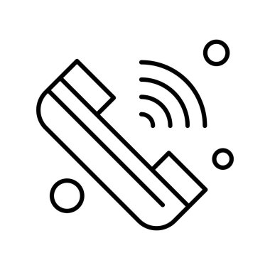 Arama Simgesi Ağı için Vektör illüstrasyonuName  