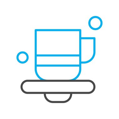 Vektör Kahve Simgesi illüstrasyonu