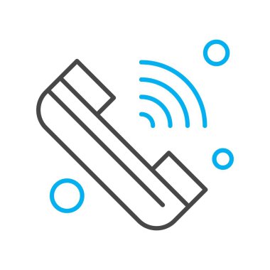 Arama Simgesi Ağı için Vektör illüstrasyonuName  