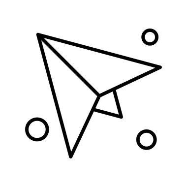 Zarf simgesi. vektör illüstrasyonu