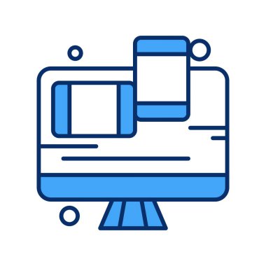  Vektör lcd İzleyicisi Simge