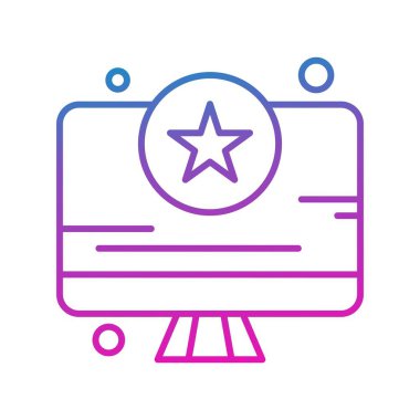  Vektör lcd İzleyicisi Simge