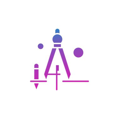  Vektör Çizim Pusula Simgesi