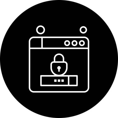 Seo simgesinin vektör illüstrasyonu