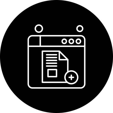 seo modern simgesinin vektör illüstrasyonu