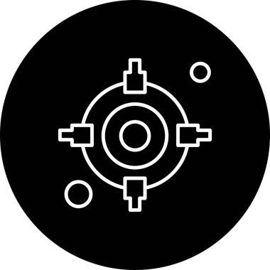 seo modern simgesinin vektör illüstrasyonu