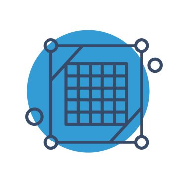 Beyaz arka planda izole edilmiş düz stil bir alışveriş arabası ikonu. büyük koleksiyon vektör illüstrasyonu