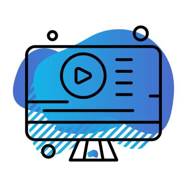  Vektör lcd İzleyicisi Simge