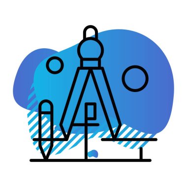  Vektör Çizim Pusula Simgesi