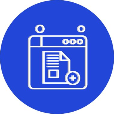 seo modern simgesinin vektör illüstrasyonu