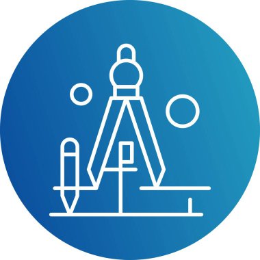  Vektör Çizim Pusula Simgesi