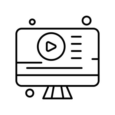  Vektör lcd İzleyicisi Simge