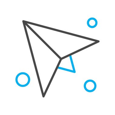 Zarf simgesi, vektör illüstrasyonu. düz tasarım biçimi