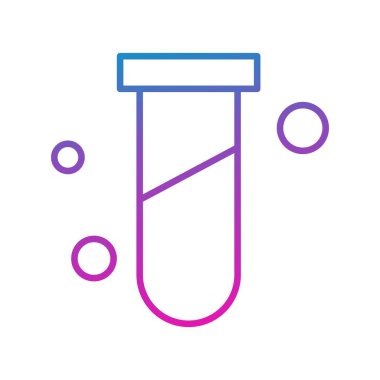  Vektör test tübü Ico