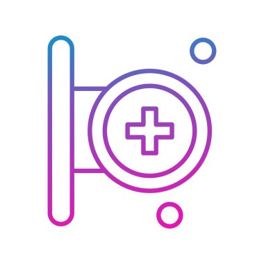 tıbbi simge vektör illüstrasyonu