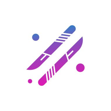 Golf logosu tasarım şablonu. Simgenin vektör illüstrasyonu