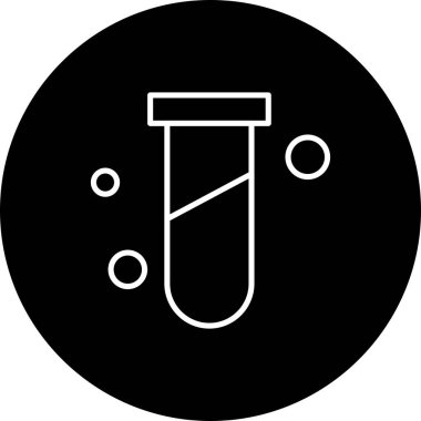  Vektör test tübü Ico