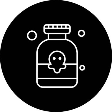  Web Şişesi Ico için Vektör illüstrasyonu