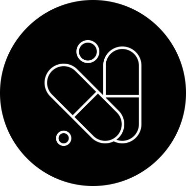 Web Medikal Ico için vektör illüstrasyonu