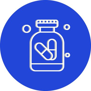  Web için şişe Ico Vektör illüstrasyonu 