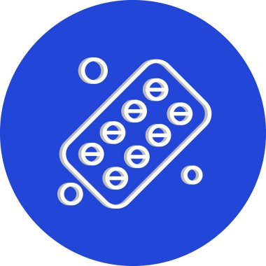 Ico tableti için vektör illüstrasyonu