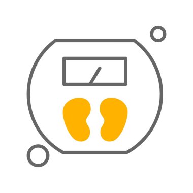 Tartma makinesi Ico için vektör illüstrasyonu