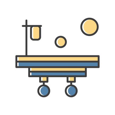 Ico Yatağı için vektör illüstrasyonuName